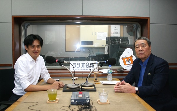 9月10日（月）ラジオ日本 「こんにちは！鶴蒔靖男です」放送